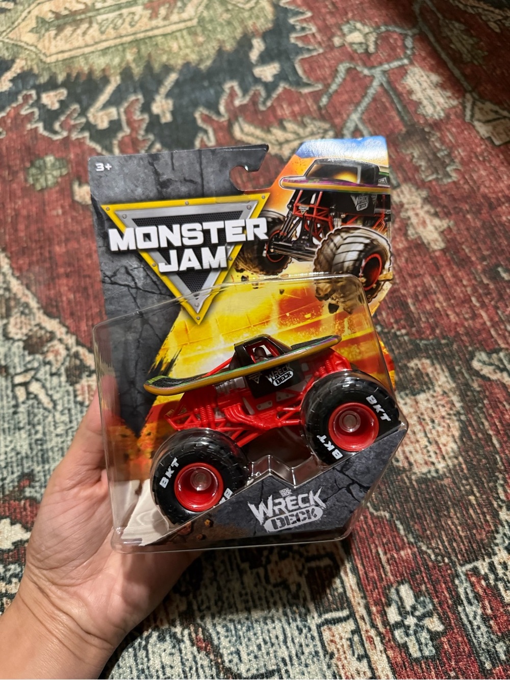 Monster Jam Wreck Deck Truck Toy - Official